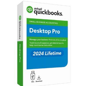 QuickBooks Desktop Pro 2024 - Lifetime License Subscription